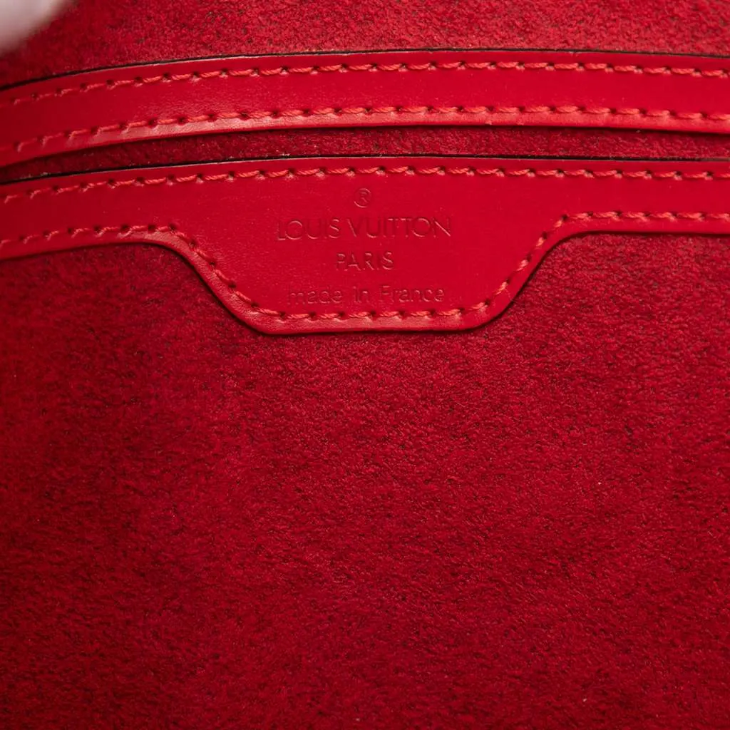 Louis Vuitton Epi Saint Jacques PM Short Strap Red Leather Very good - Box View