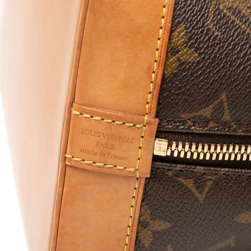 Louis Vuitton Monogram Alma PM Brown Very good condition - Box View