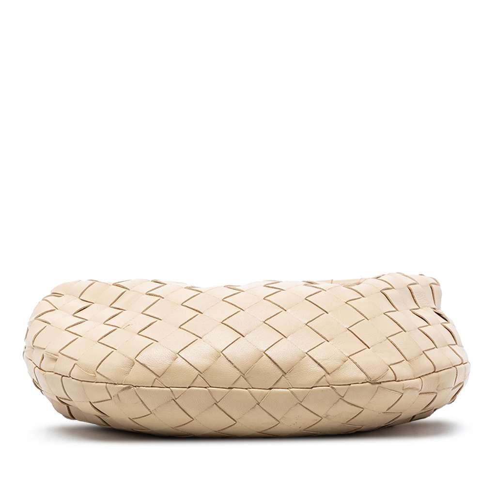 Bottega Veneta Mini Nappa Intrecciato Jodie Beige Leather Very good condition - Inside View