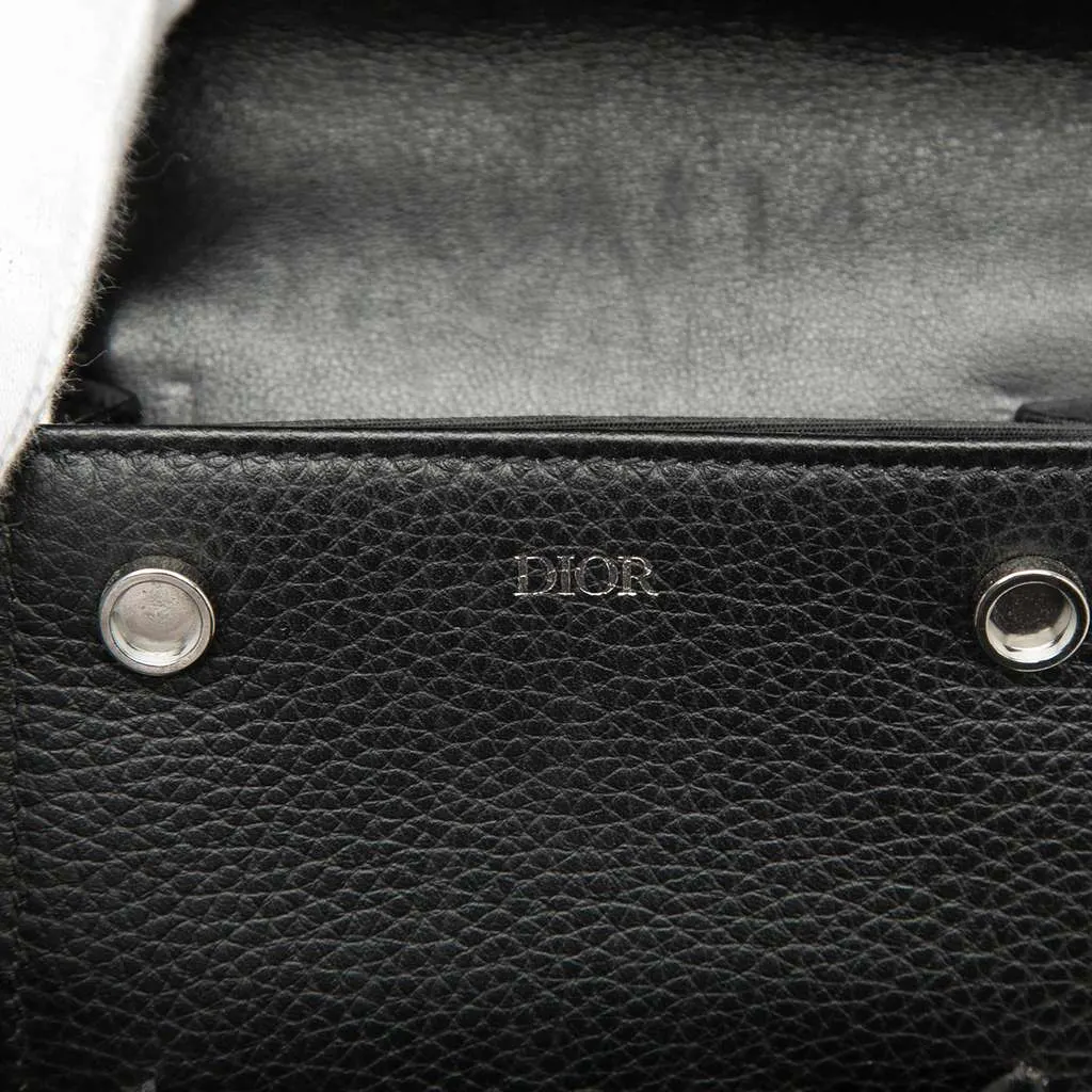 Dior Oblique Canvas Phone Holder Crossbody Blue Canvas Very good - Box View