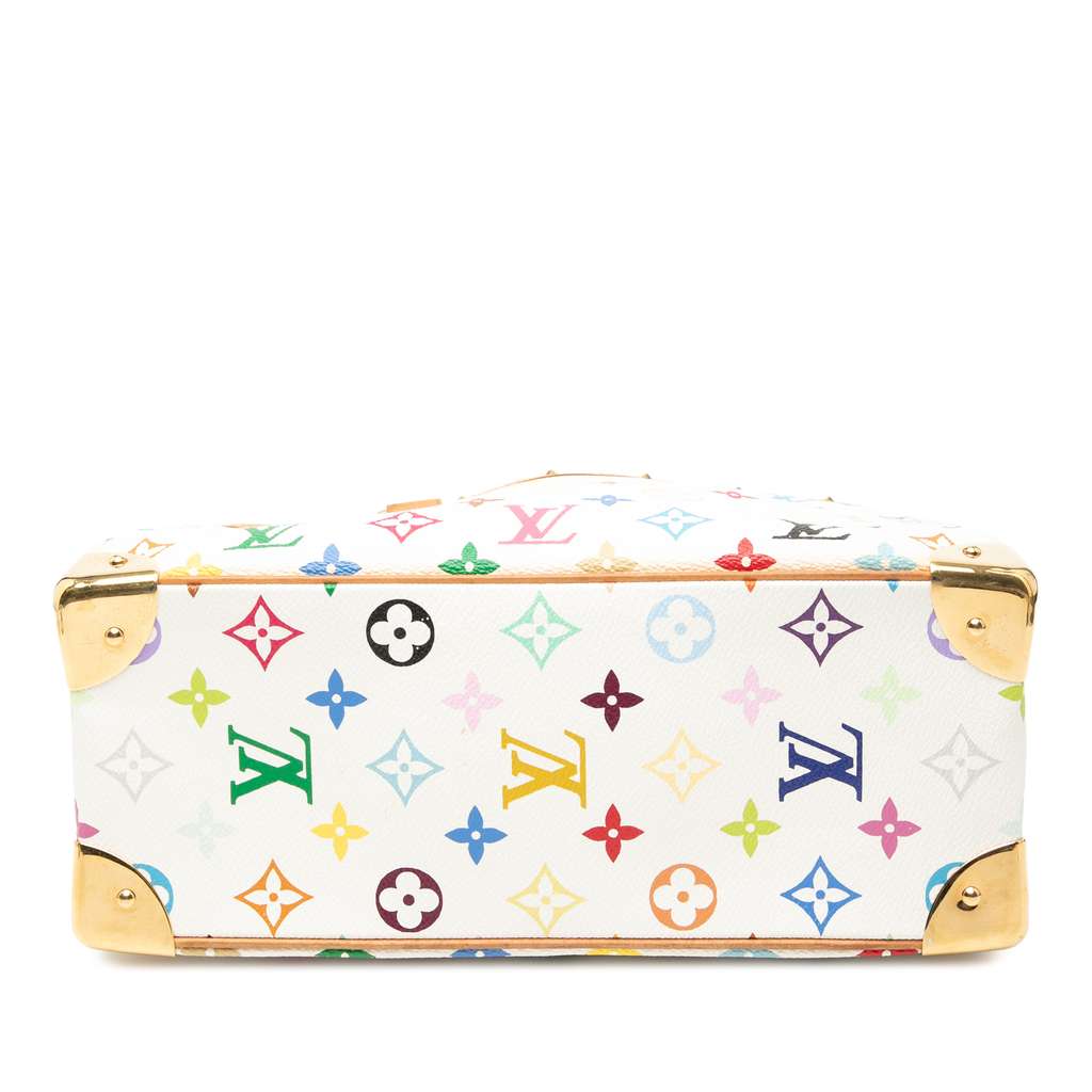 Louis Vuitton Monogram Multicolore Trouville White Very good condition - Inside View