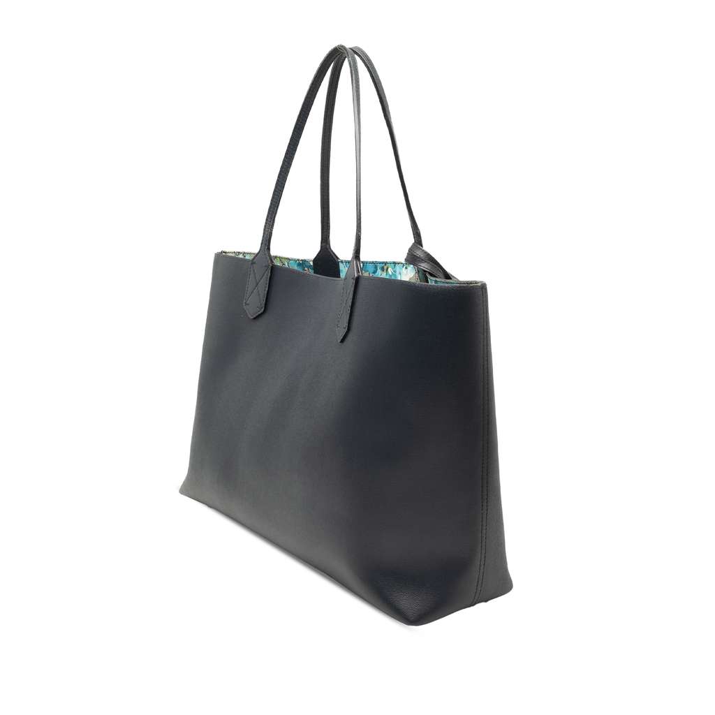 Gucci GG Supreme Blooms Reversible Tote Beige Canvas Very good condition - Back View