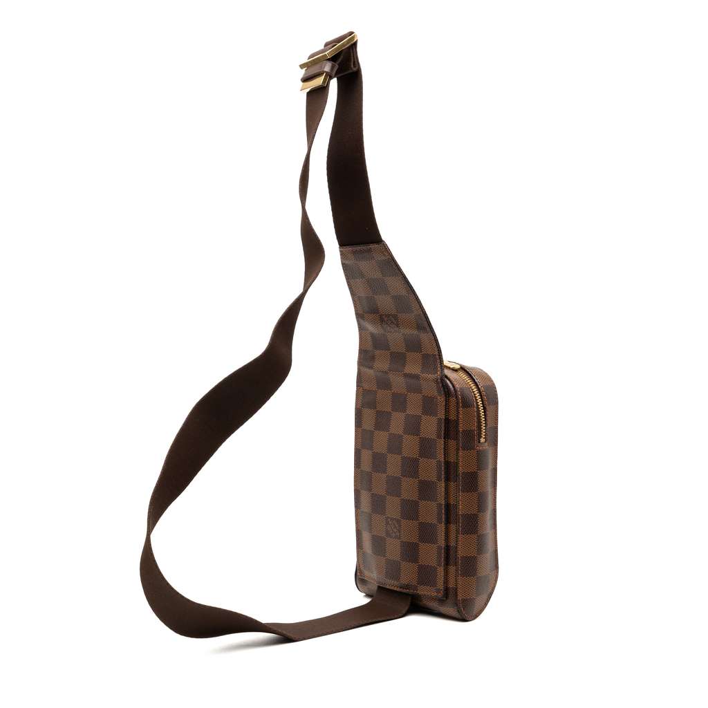 Louis Vuitton Damier Ebene Geronimos Brown Very good condition - Back View