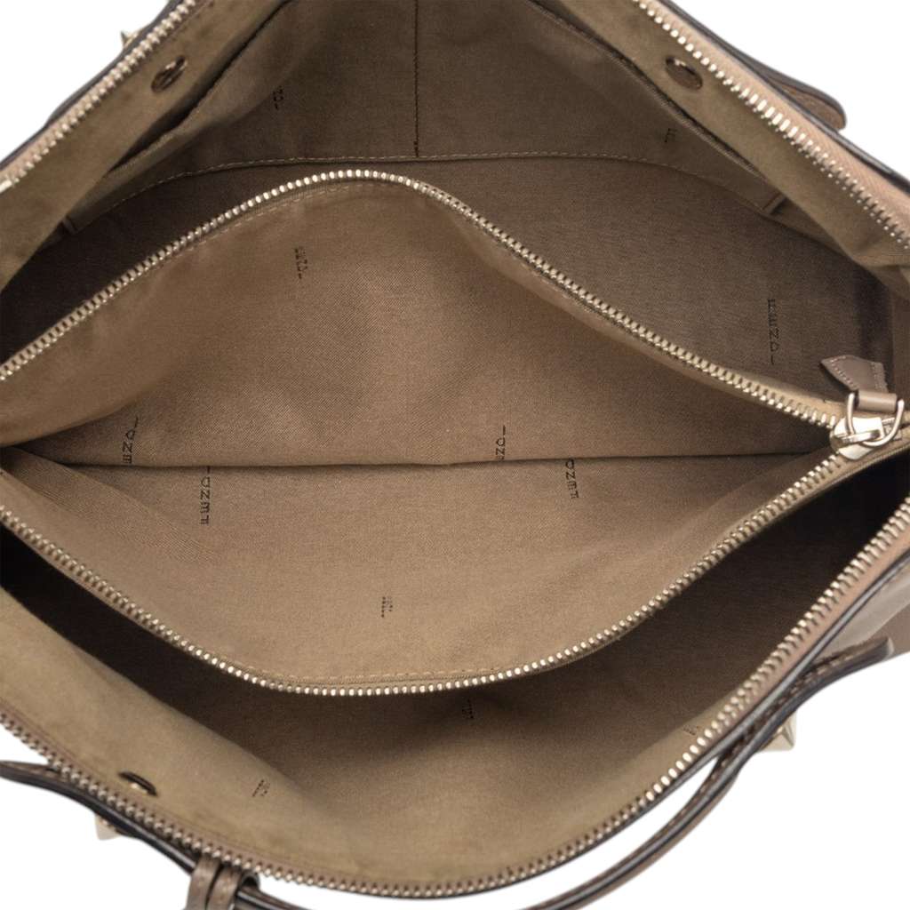 Fendi Large Leather By The Way Satchel Brown Leather Very good condition - Model View