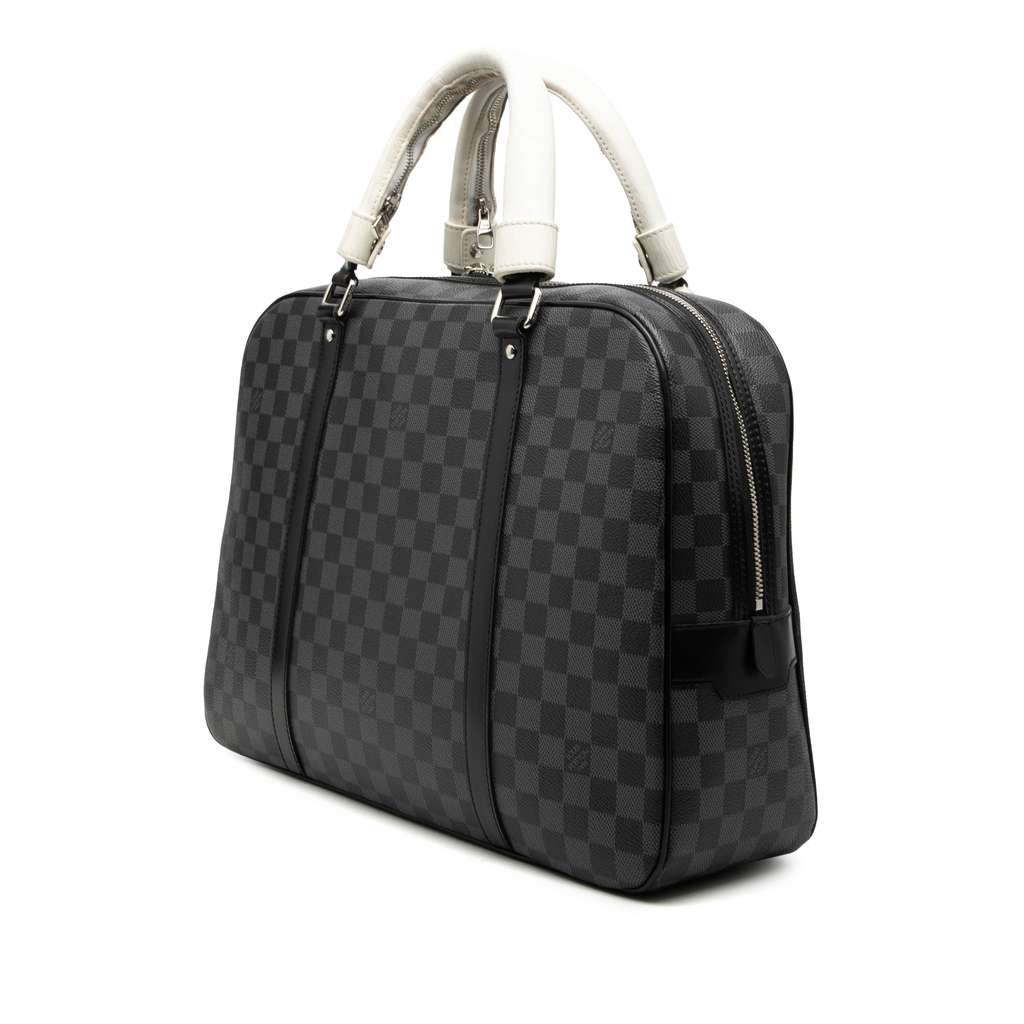 Louis Vuitton Damier Graphite Jorn Grey Very good condition - Back View
