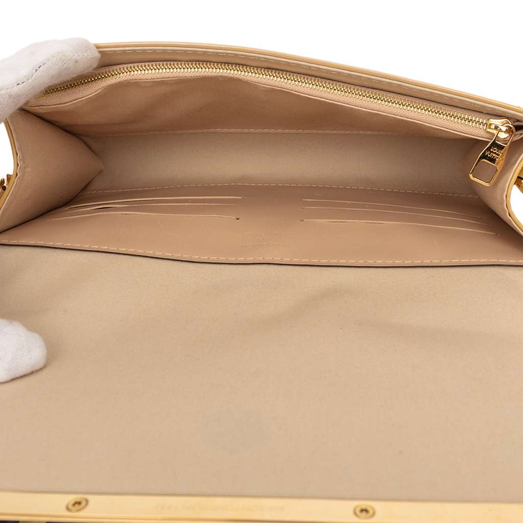 Louis Vuitton Monogram Vernis Ana Beige Leather Very good condition - Model View