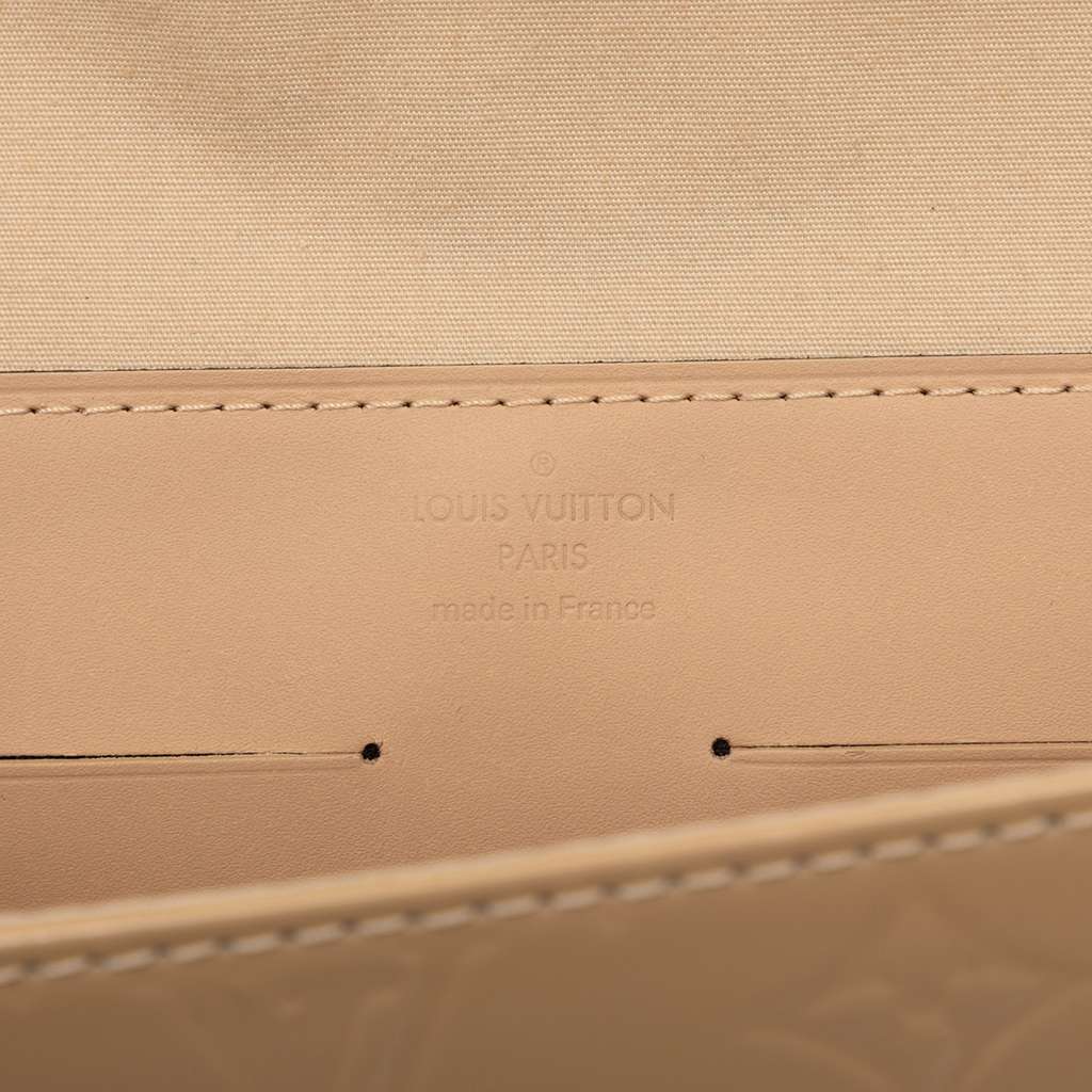 Louis Vuitton Monogram Vernis Ana Beige Leather Very good condition - Box View