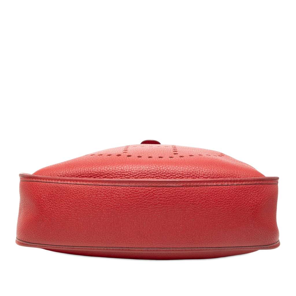 Hermès Clemence Evelyne I GM Red Leather Very good condition - Inside View