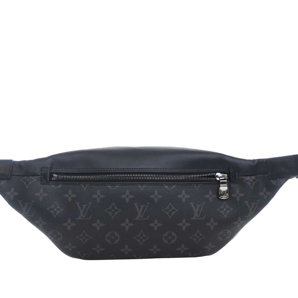 Louis Vuitton Monogram Eclipse Discovery Bumbag PM Black Very good condition - Back View