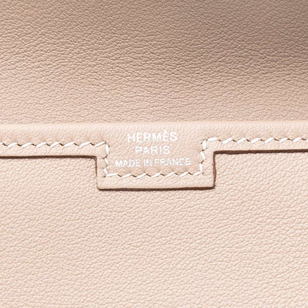 Hermès Swift Jige Duo Wallet Pink Leather Very good condition - Box View