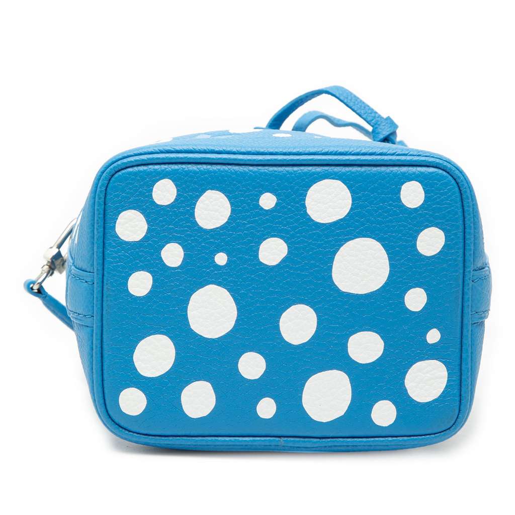 Louis Vuitton Yayoi Kusama Monogram Giant Empreinte Infinity Dots Nano Noe Blue Leather Very good condition - Inside View