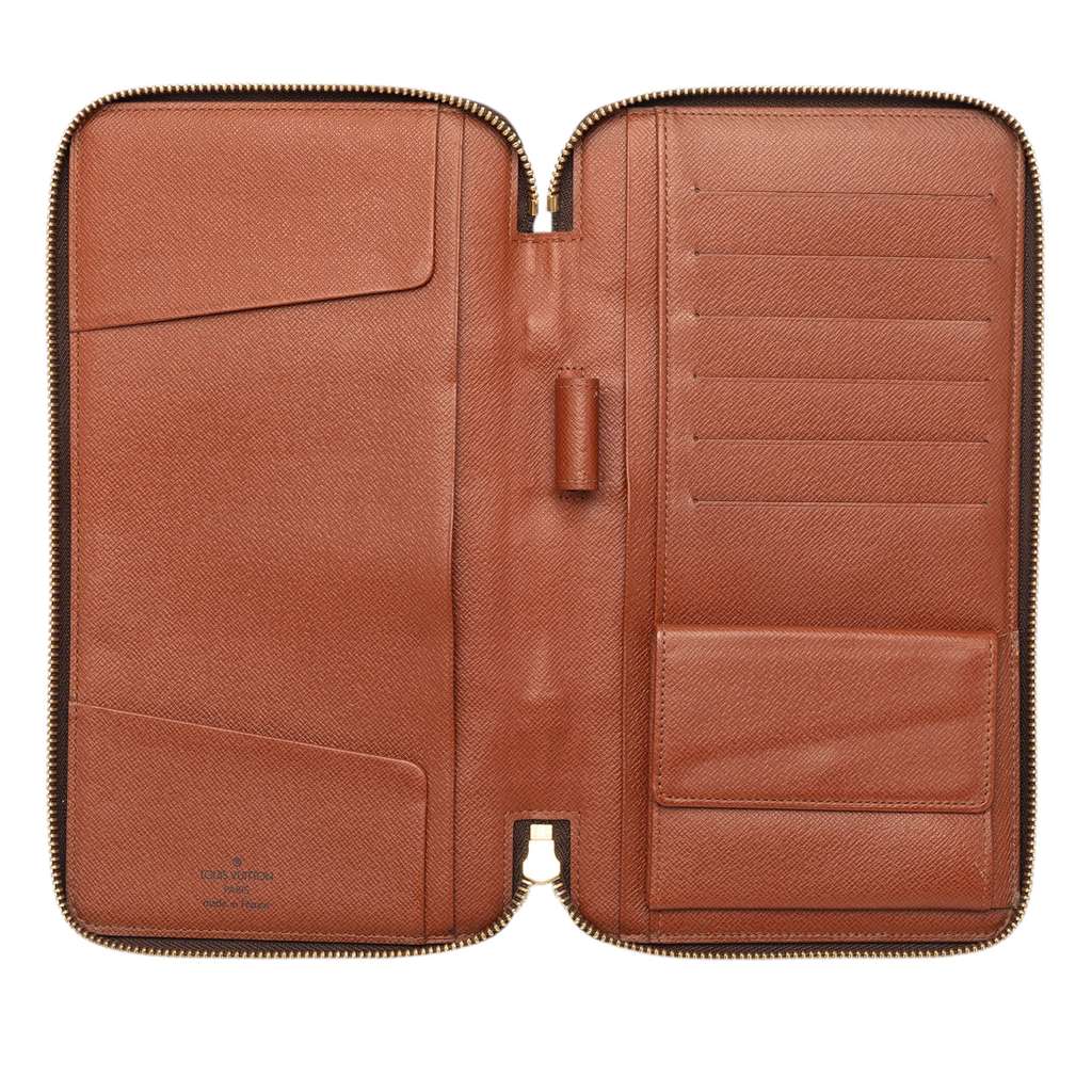 Louis Vuitton Monogram Organizer de Voyage Brown Very good condition - Model View