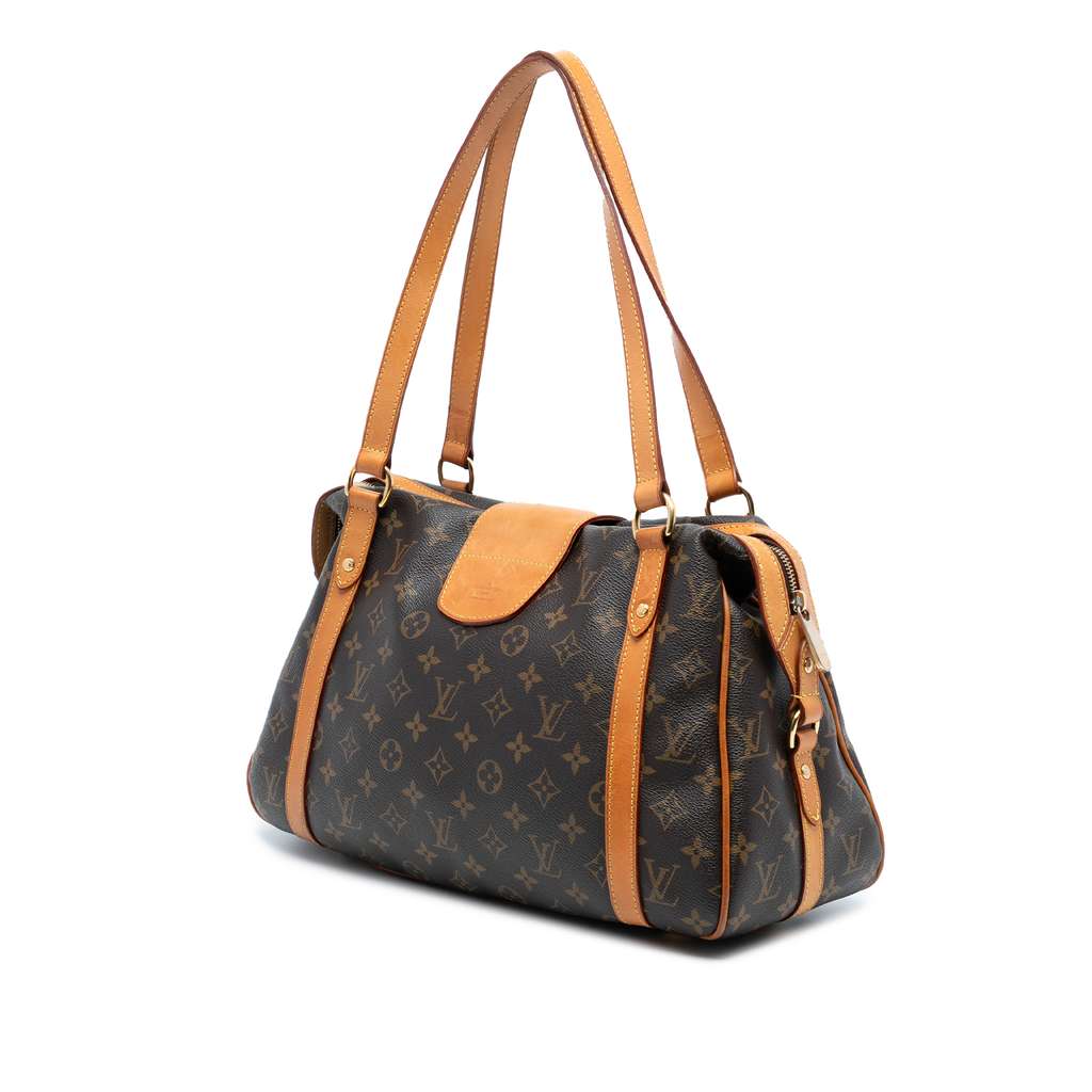 Louis Vuitton Monogram Stresa PM Brown Very good condition - Back View