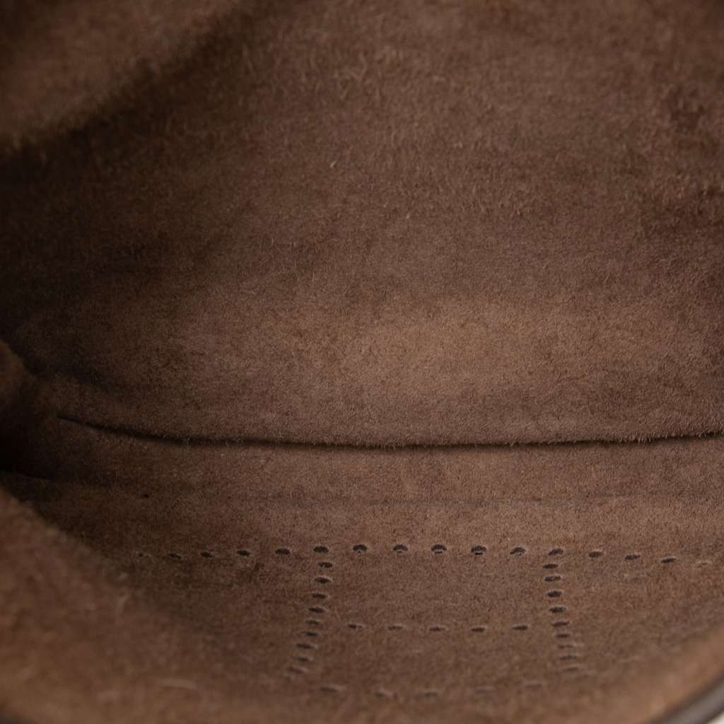 Hermès Clemence Evelyne III PM Brown Leather Very good condition - Model View