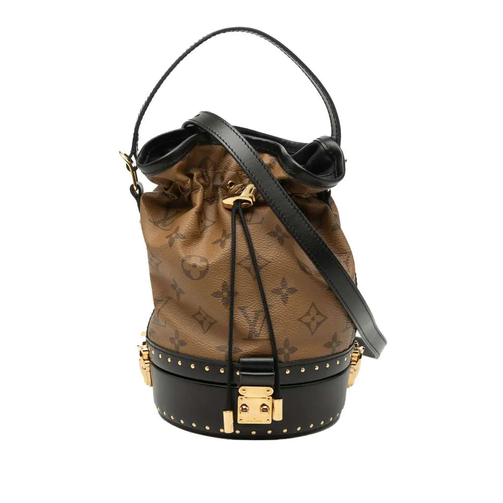 Louis Vuitton Monogram Reverse Petit Noe Trunk Brown Very good - Front View