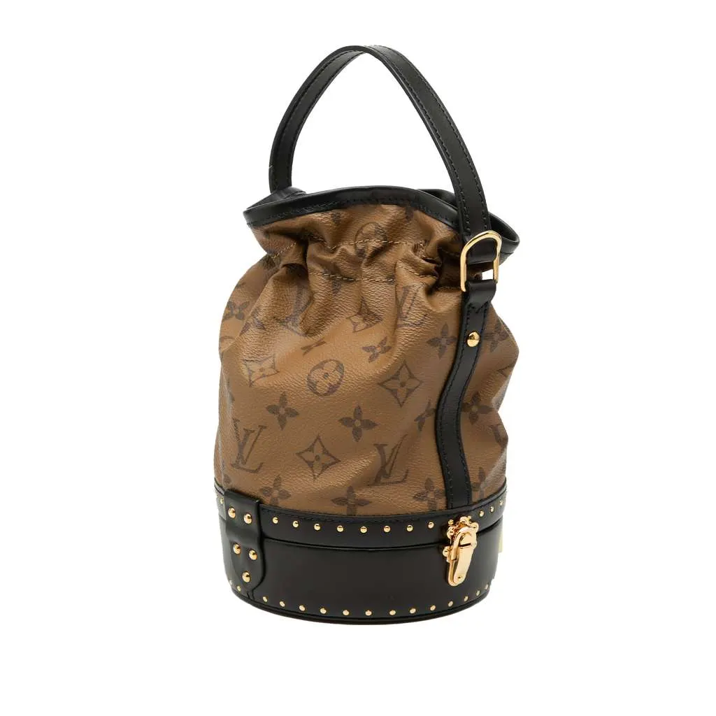 Louis Vuitton Monogram Reverse Petit Noe Trunk Brown Very good - Back View