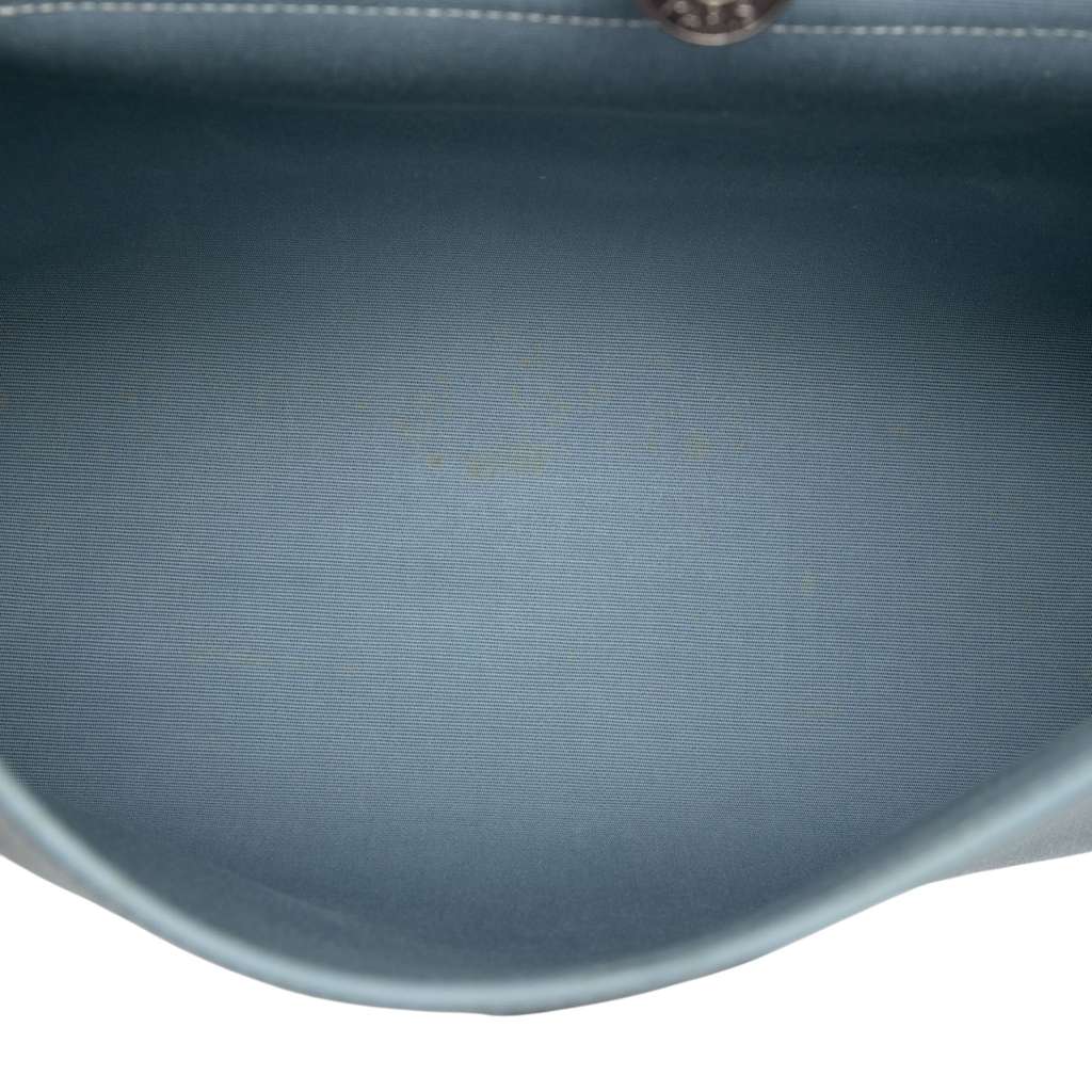 Hermès Toile Herbag Zip 31 Blue Canvas Very good condition - Model View