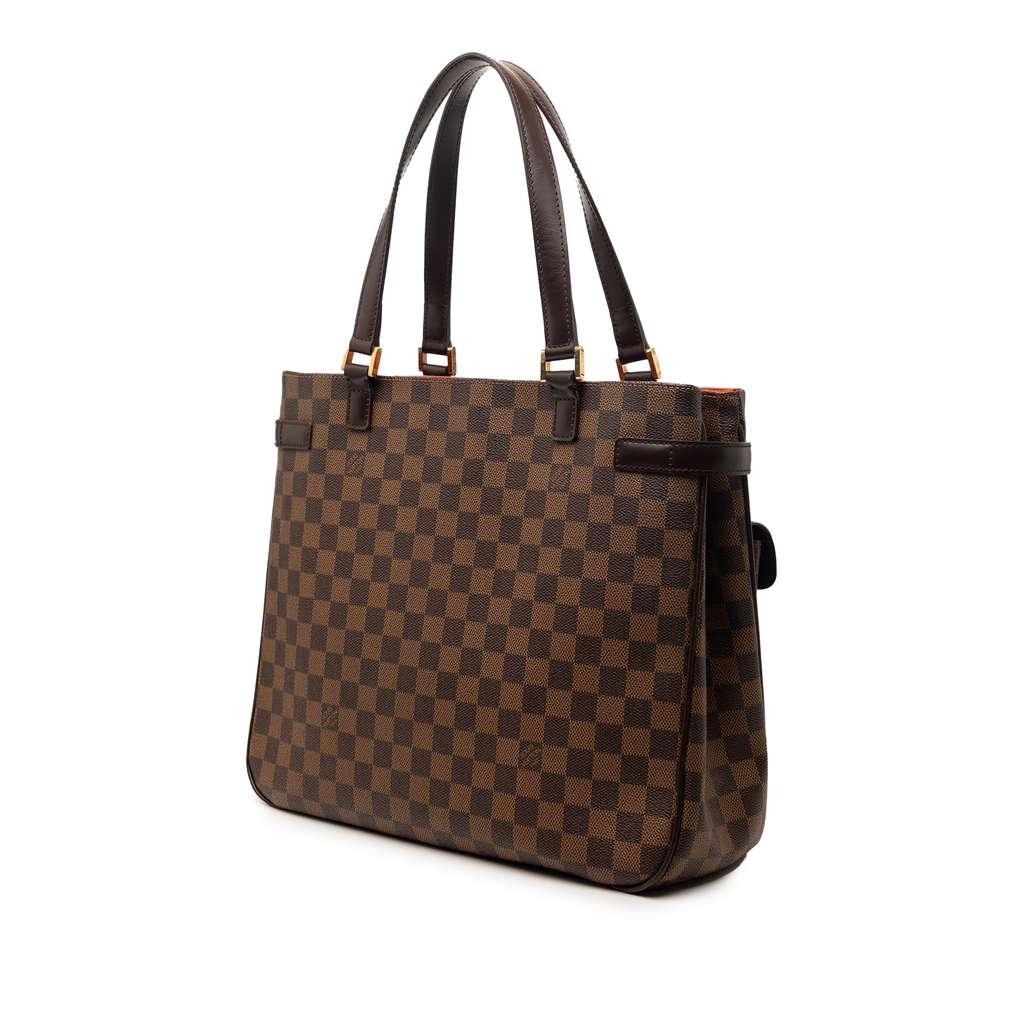 Louis Vuitton Damier Ebene Uzes Brown Never worn - Back View