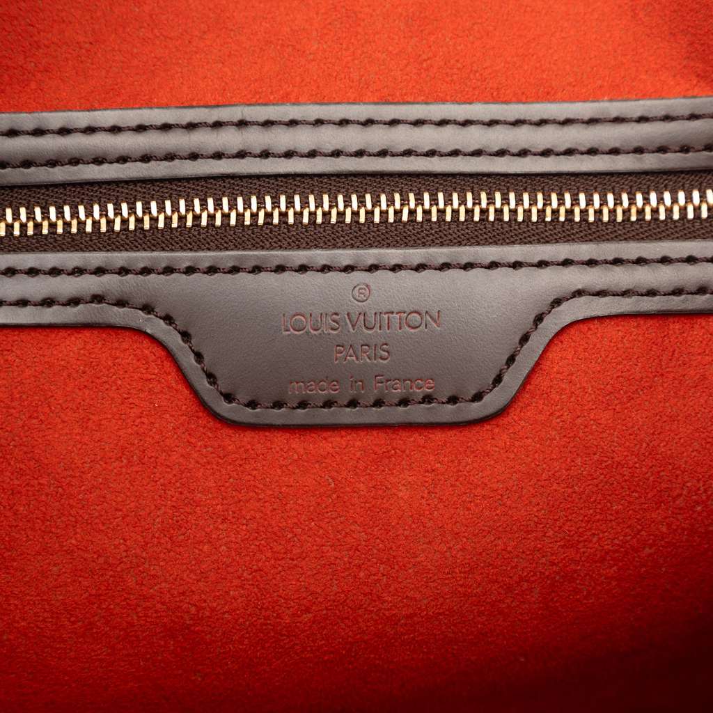 Louis Vuitton Damier Ebene Uzes Brown Never worn - Box View