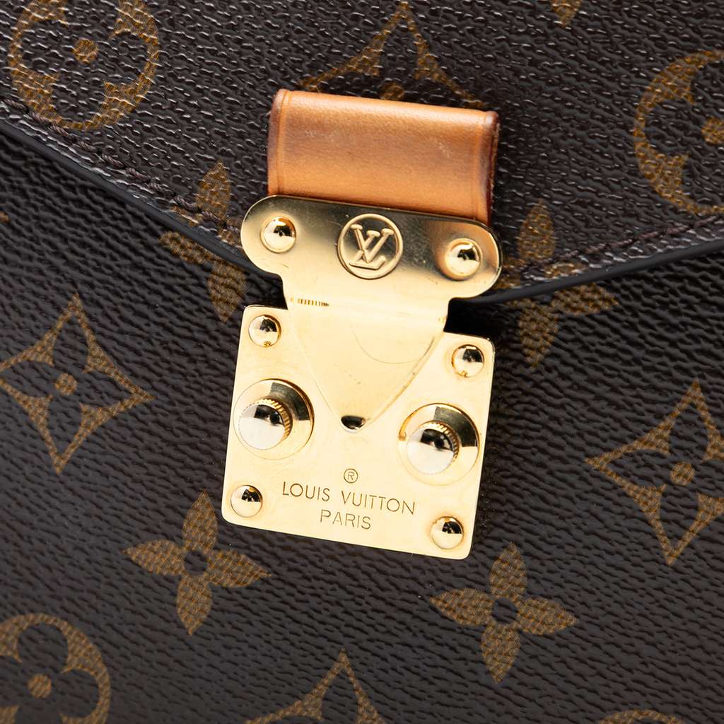 Louis Vuitton Monogram Pochette Metis Brown Never worn - Box View