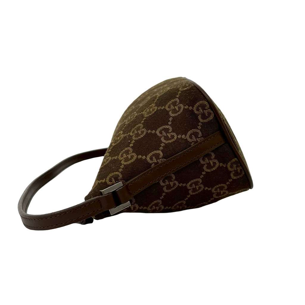 Gucci GG Canvas Boat Brown Canvas Never worn - Model View