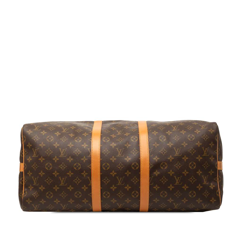 Louis Vuitton Monogram Keepall Bandouliere 55 Brown Very good condition - Inside View