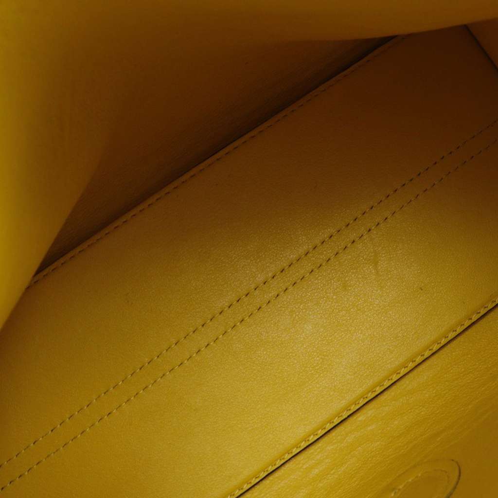 Loewe Leather Repeat Anagram Avenue Crossbody Yellow Leather Very good condition - Inside View