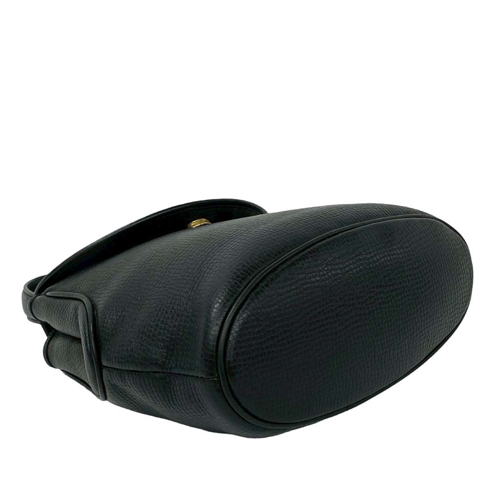 Dior Leather Handbag Black Leather Very good condition - Inside View