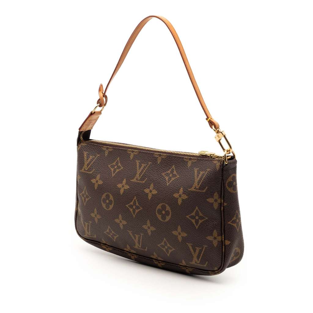 Louis Vuitton Monogram Pochette Accessoires Brown Very good condition - Back View