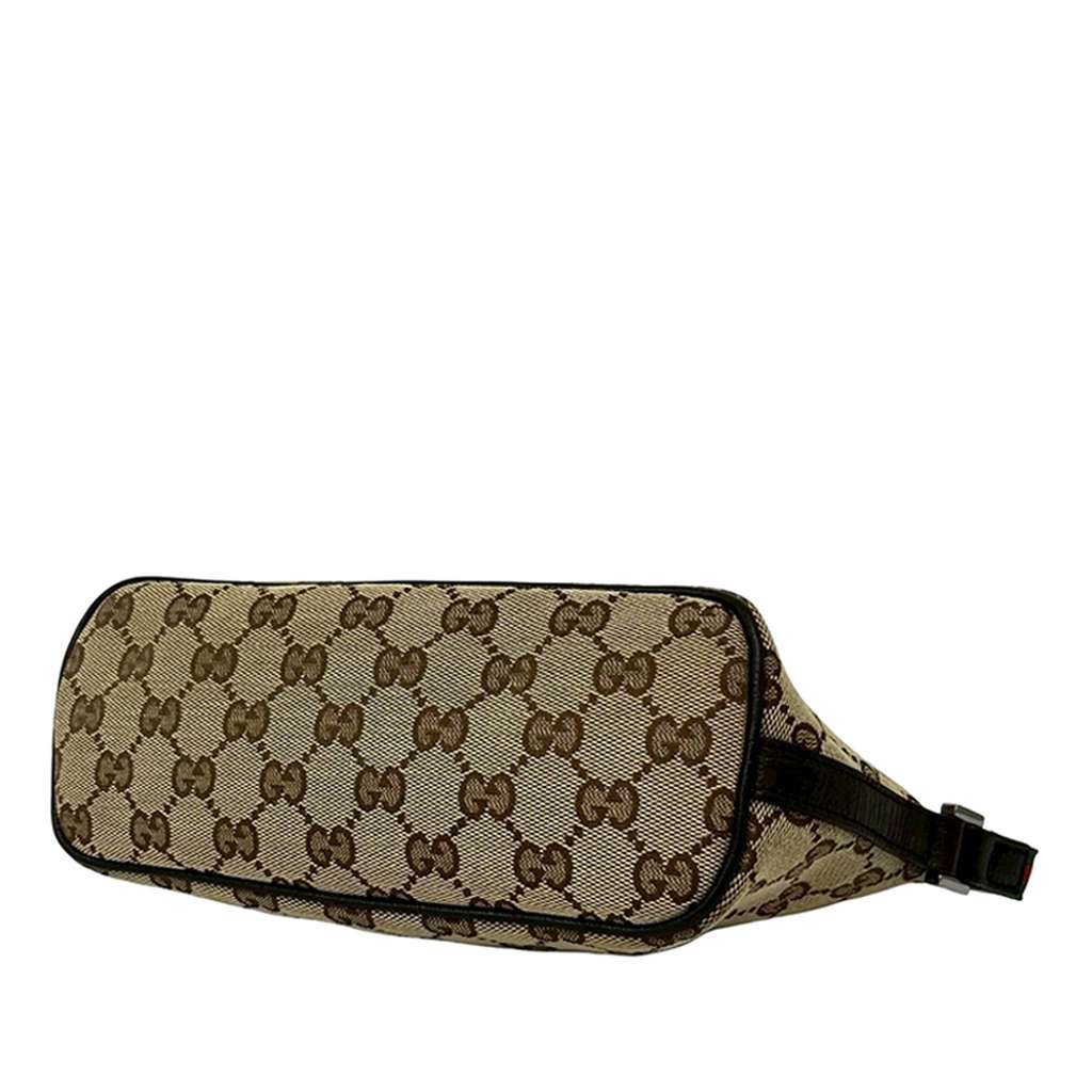 Gucci GG Canvas Web Boat Beige Canvas Very good condition - Model View