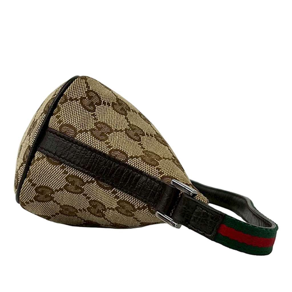 Gucci GG Canvas Web Boat Beige Canvas Very good condition - Box View