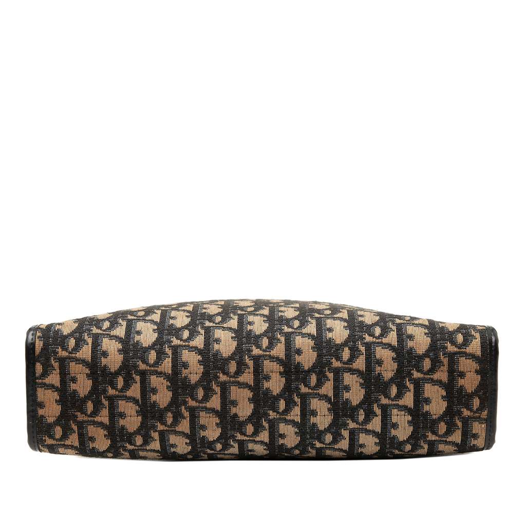 Dior Diorissimo Trotter Canvas Shoulder Bag Blue Canvas Very good condition - Inside View