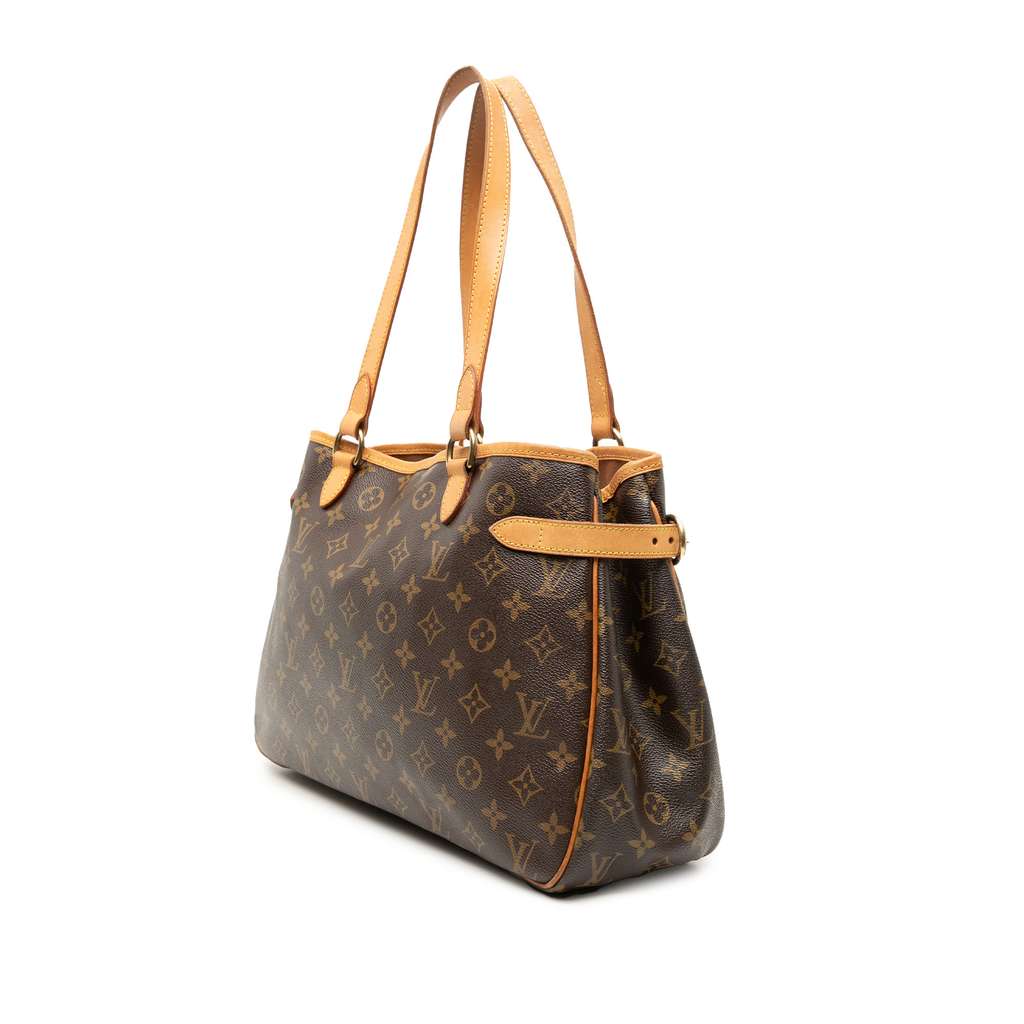 Louis Vuitton Monogram Batignolles Horizontal Brown Very good condition - Back View