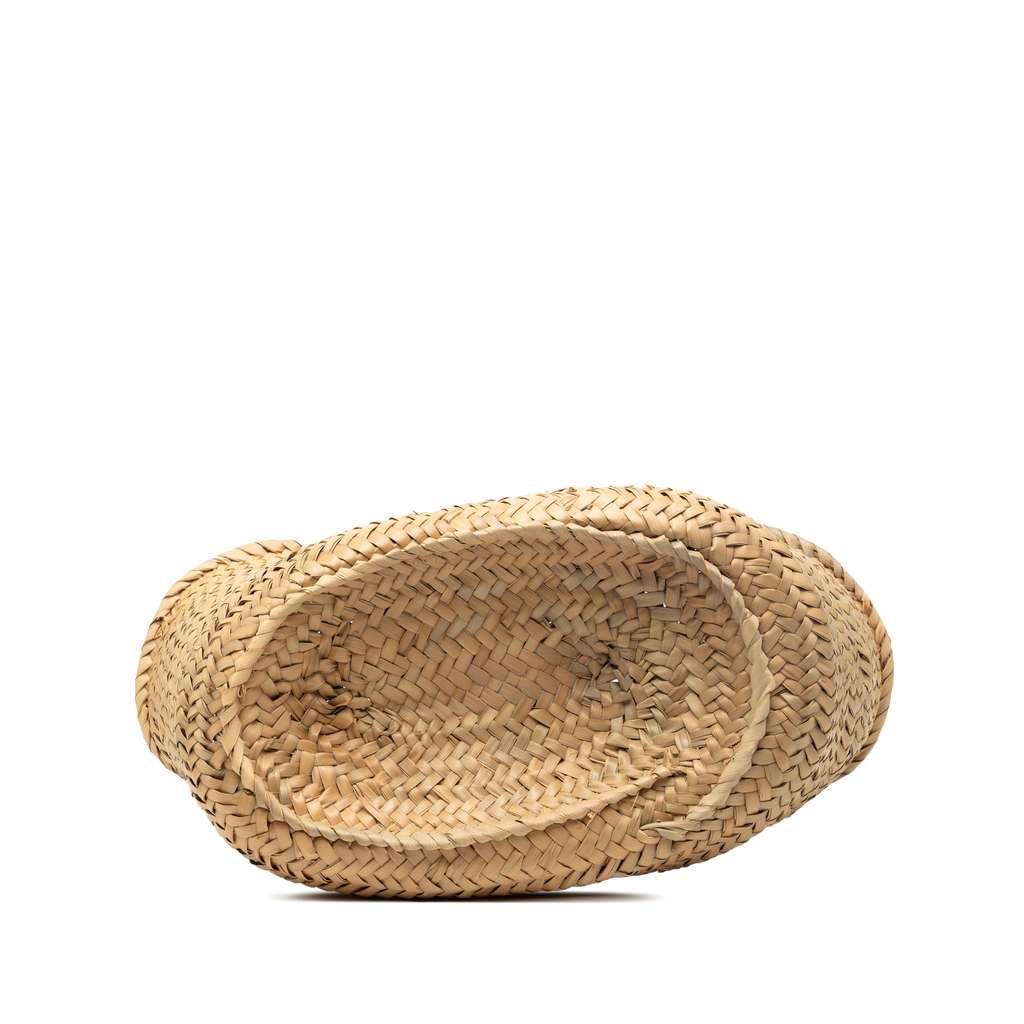 Loewe Large Raffia Anagram Basket Tote Beige Never worn - Inside View