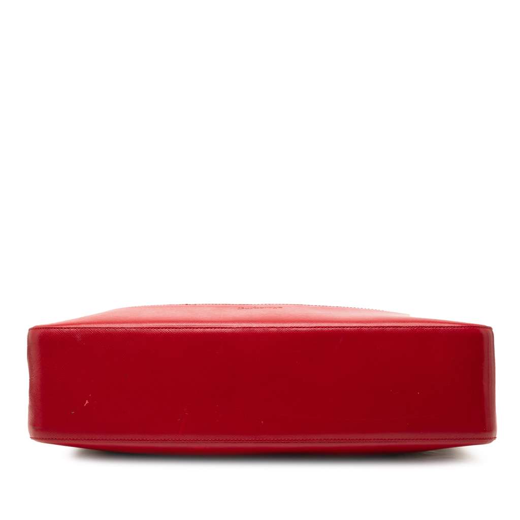 Burberry Haymarket Check Canvas Tote Beige Canvas Never worn - Inside View