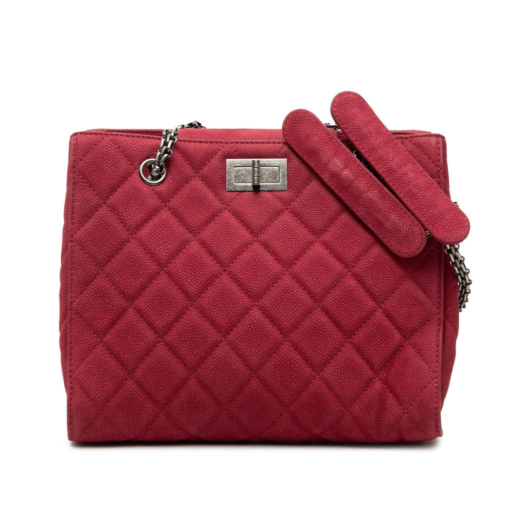 Chanel Quilted Caviar Reissue 2.55 Tote