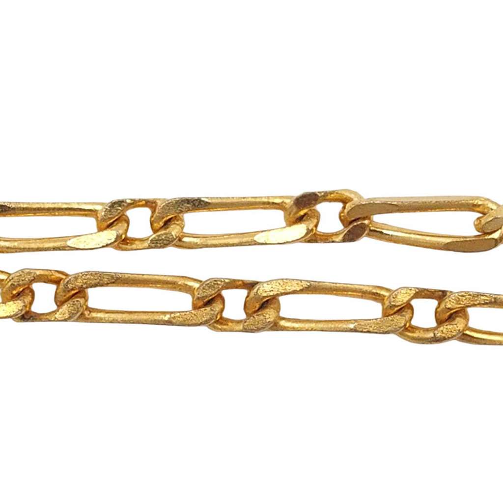 Chanel CC Gold Plated Strass Round Pendant Necklace Gold Metal Very good condition - Model View