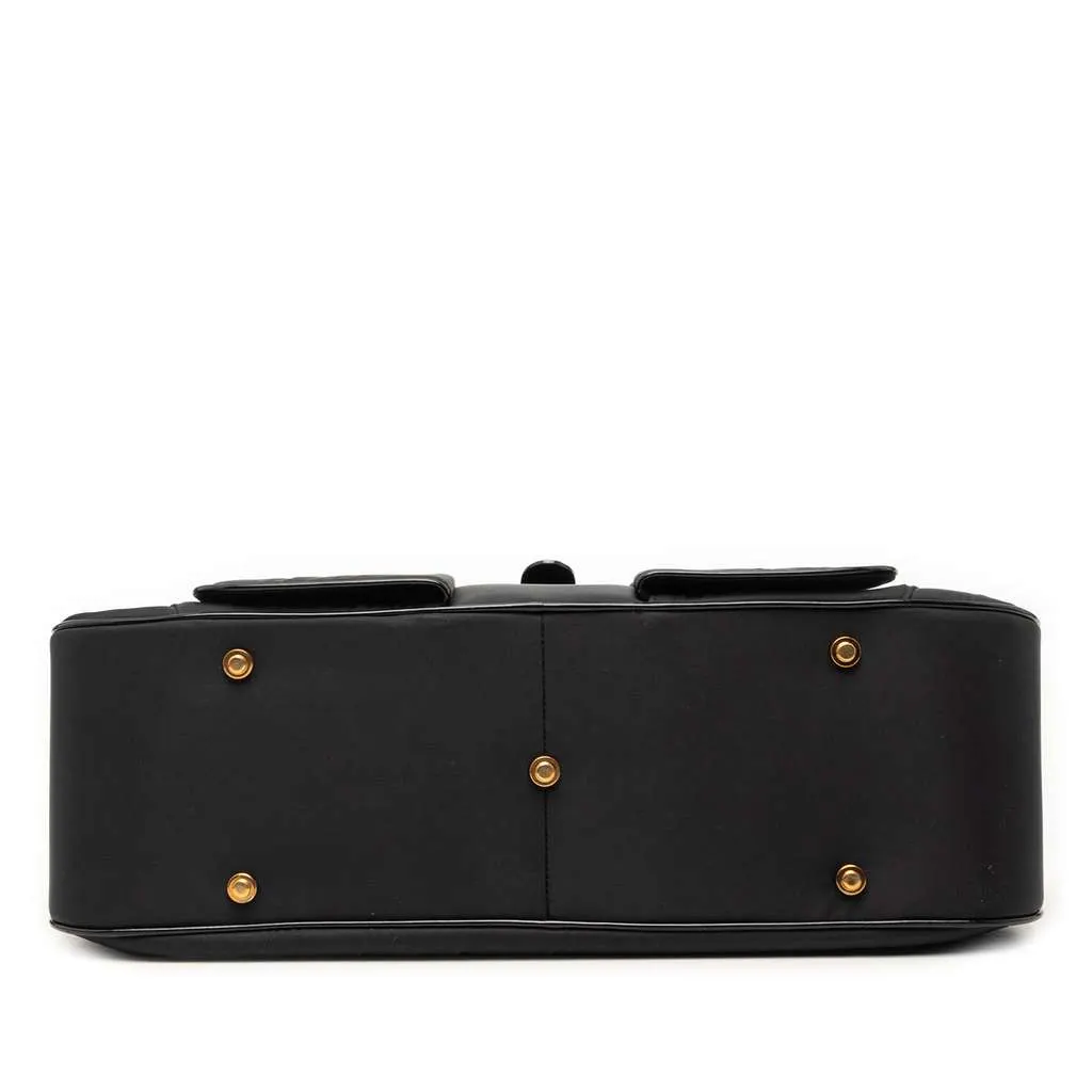 Dior Nylon Double Saddle Bowler Bag Black Very good - Inside View