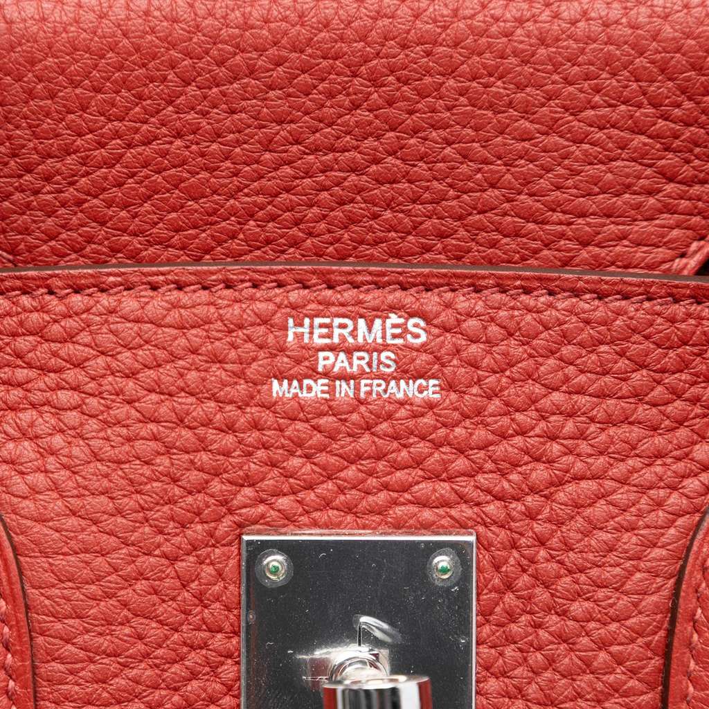 Hermès Togo Birkin Retourne 35 Red Leather Never worn - Box View