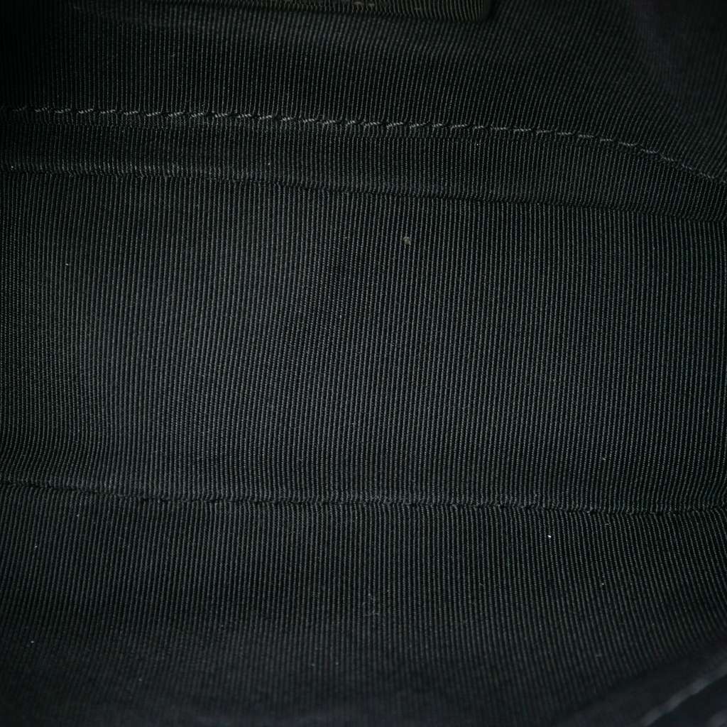 Chanel Quilted Lambskin Turn and Lock Flap Black Leather Very good condition - Model View