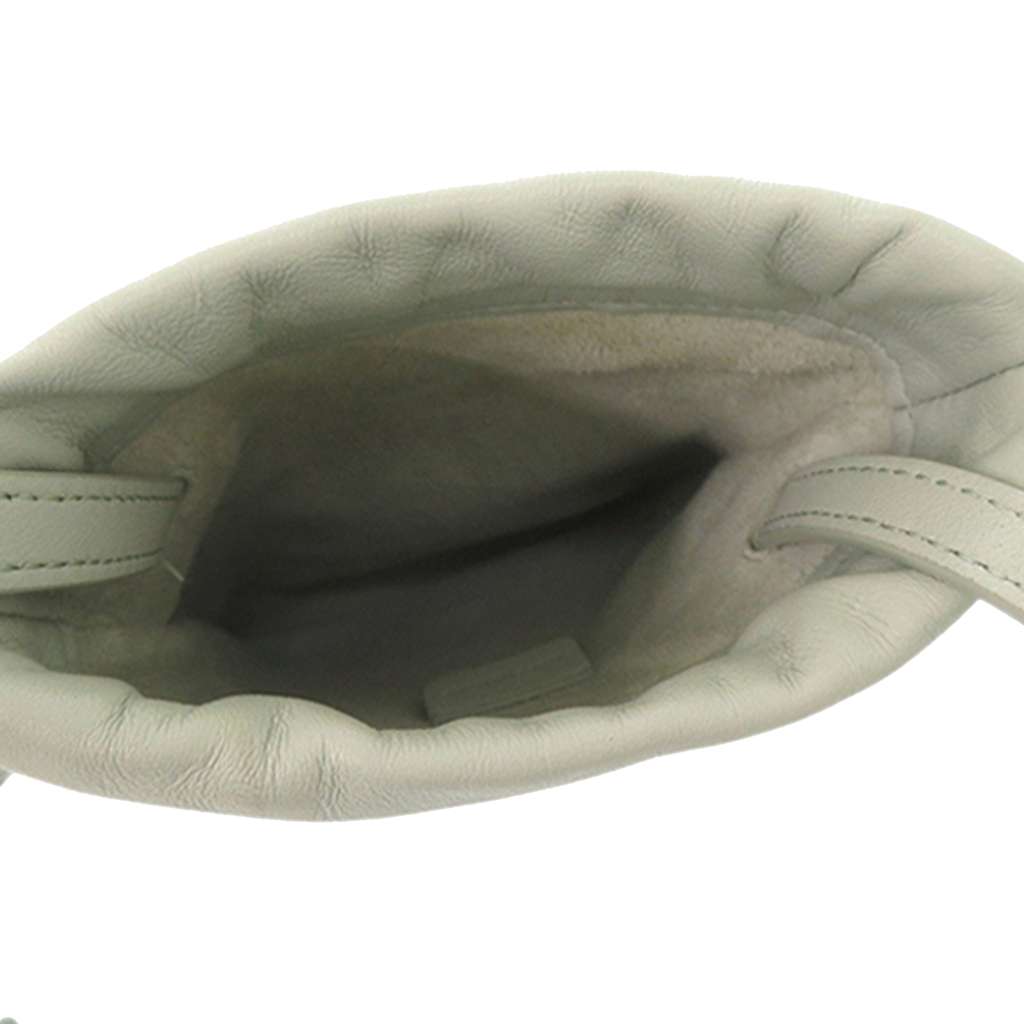 Celine Calfskin Cuir Triomphe Phone Pouch Green Leather Very good condition - Model View