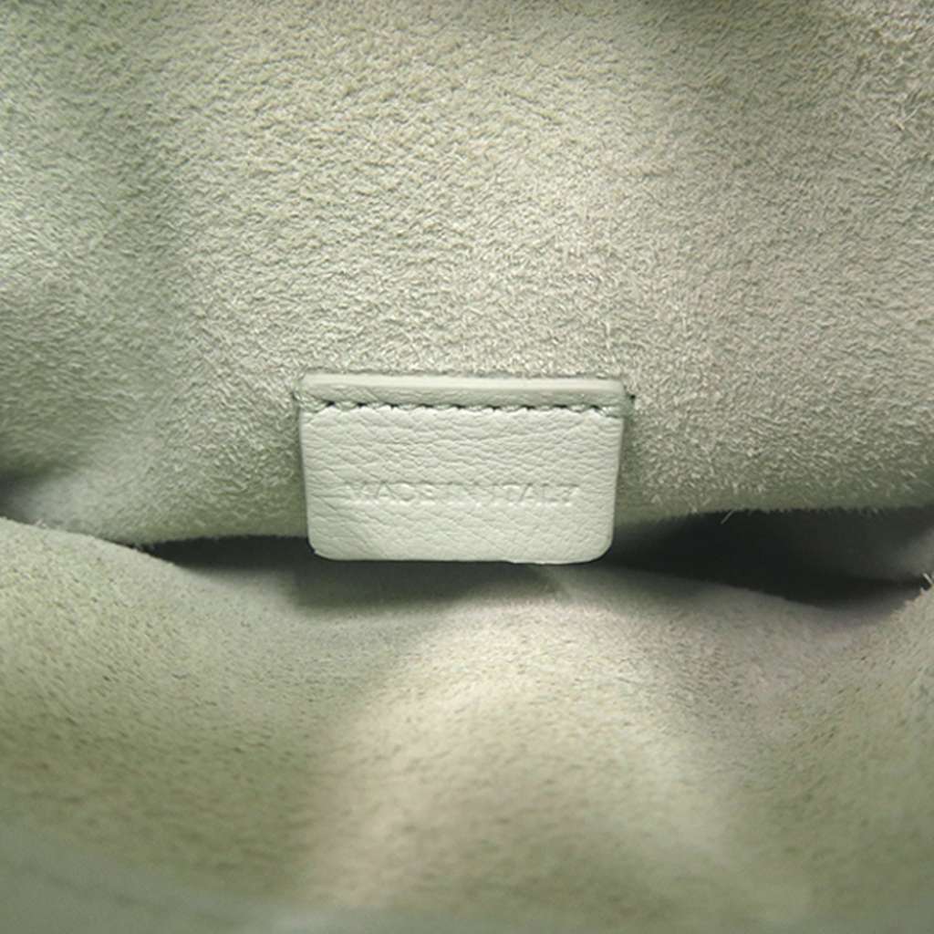 Celine Calfskin Cuir Triomphe Phone Pouch Green Leather Very good condition - Box View