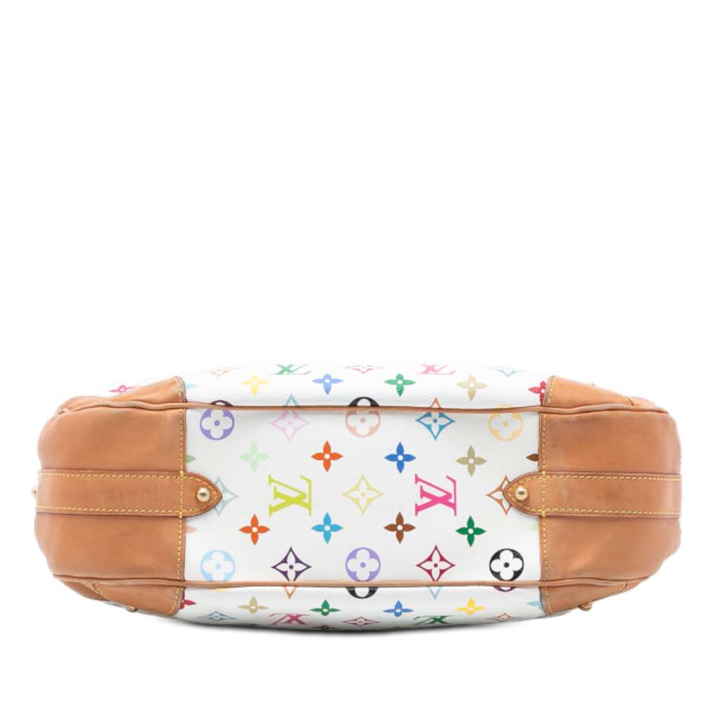 Louis Vuitton Monogram Multicolore Greta White Very good condition - Inside View