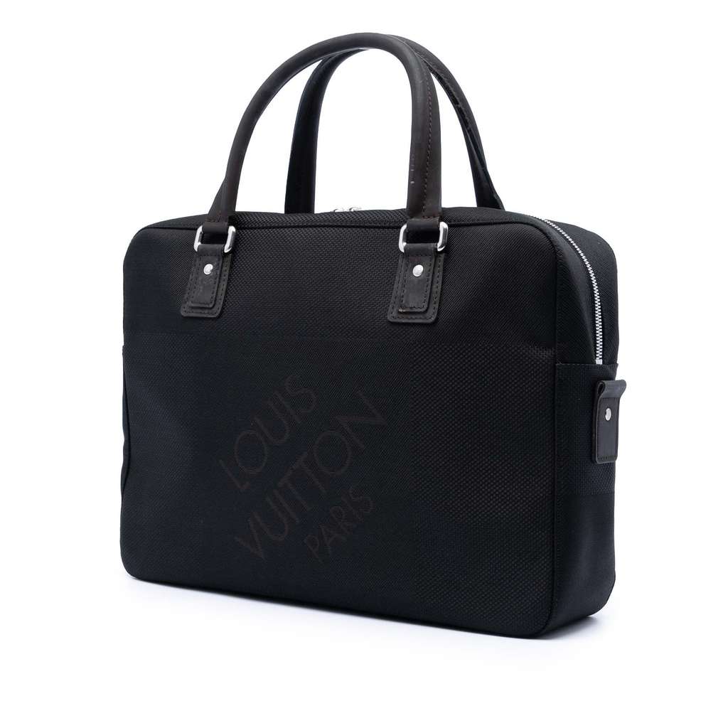 Louis Vuitton Damier Geant Yack Black Canvas Very good condition - Back View