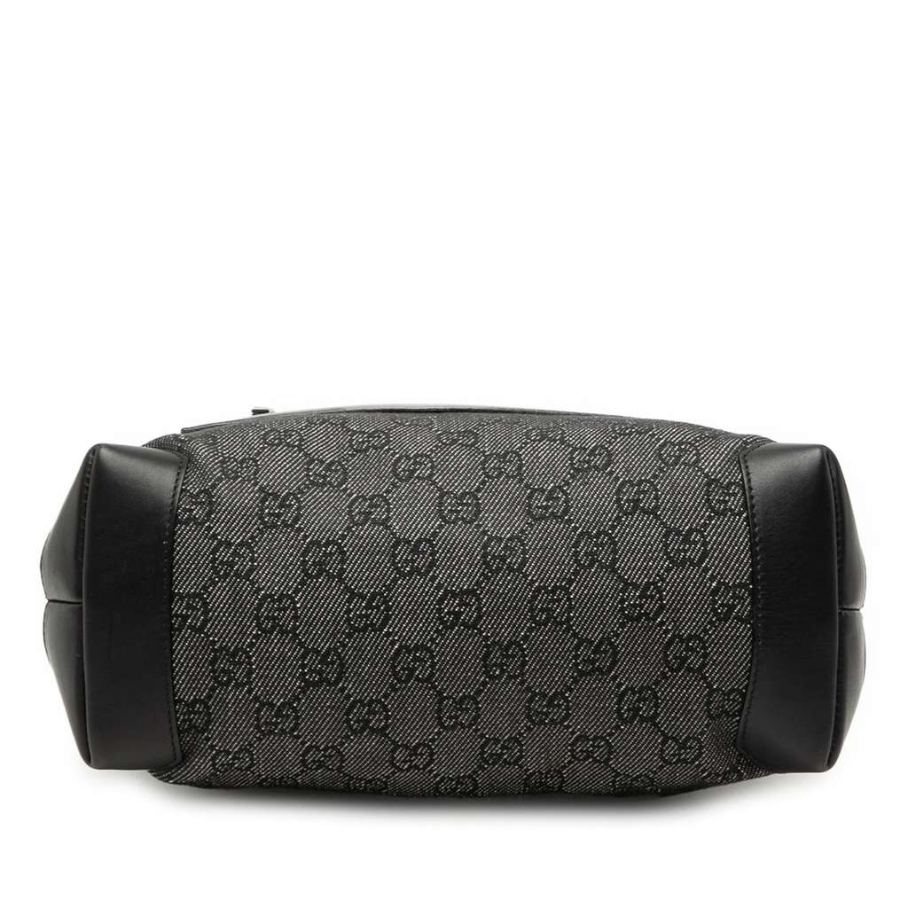 Gucci GG Denim Tote Black Denim Very good condition - Inside View