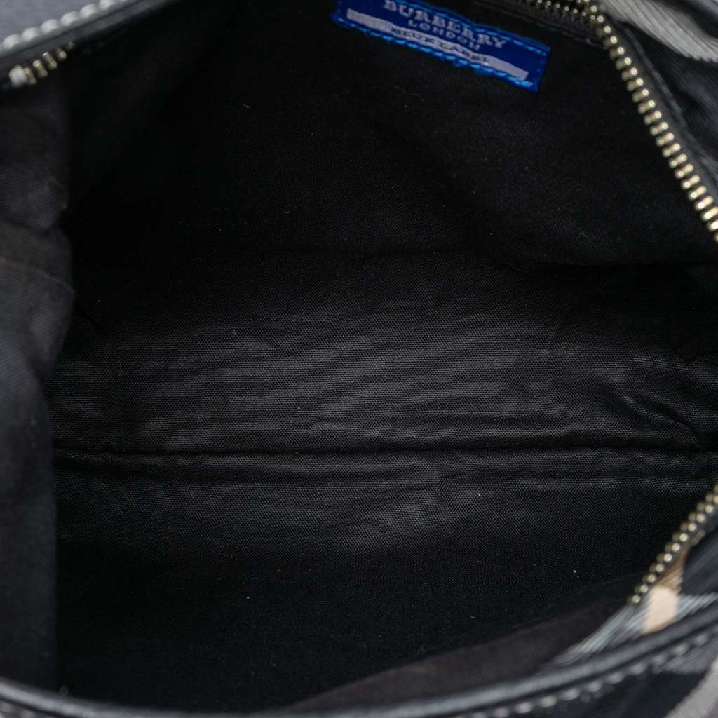 Burberry Supernova Check Canvas Hobo Black Canvas Very good condition - Model View