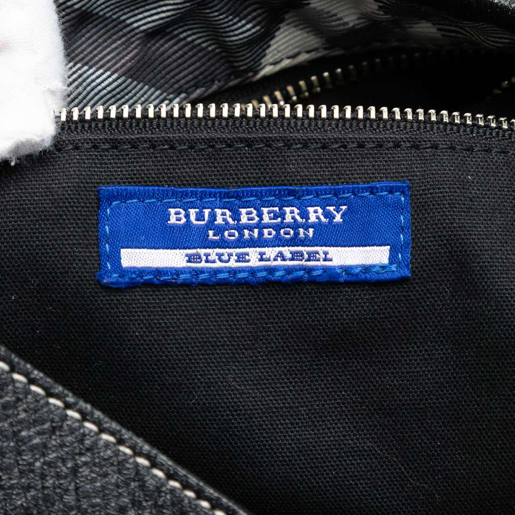 Burberry Supernova Check Canvas Hobo Black Canvas Very good condition - Box View