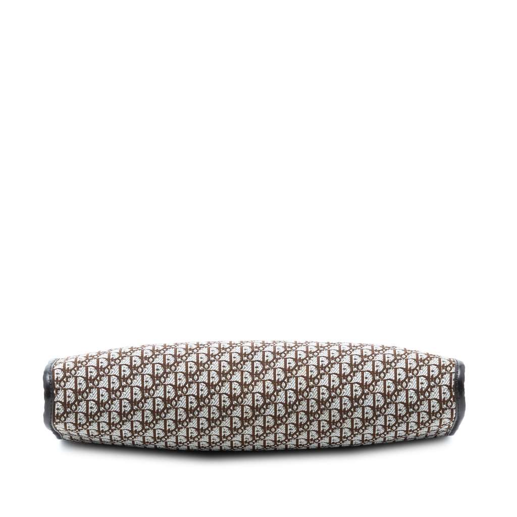 Dior Diorissimo Trotter Canvas Clutch Brown Canvas Very good condition - Inside View