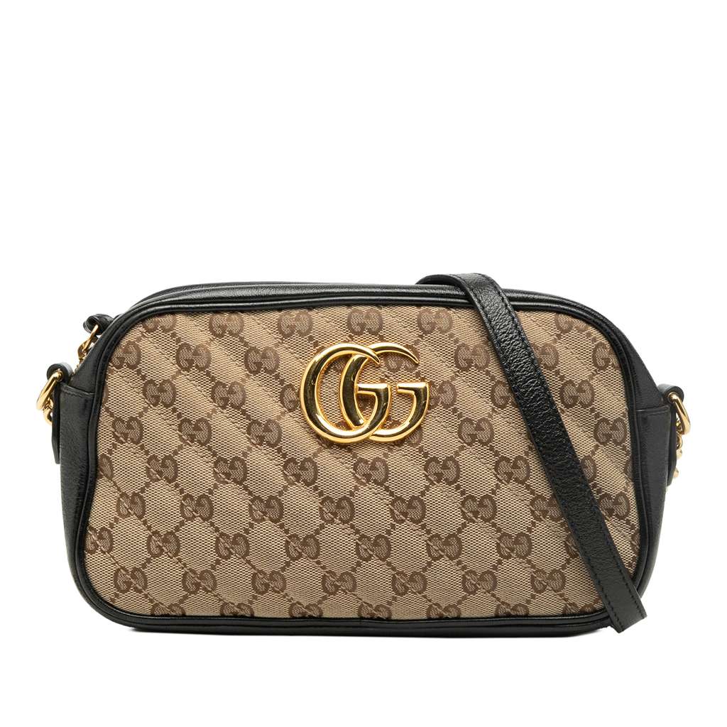 Gucci حقيبة كروس صغيرة من قماش GG Marmont Matelasse GG وجلد