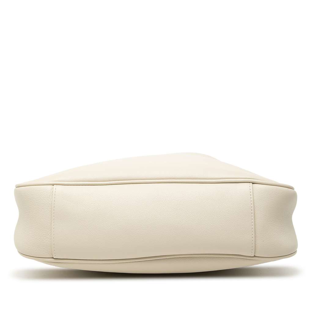 Gucci Medium Leather Bamboo Diana Satchel White Leather Very good condition - Inside View